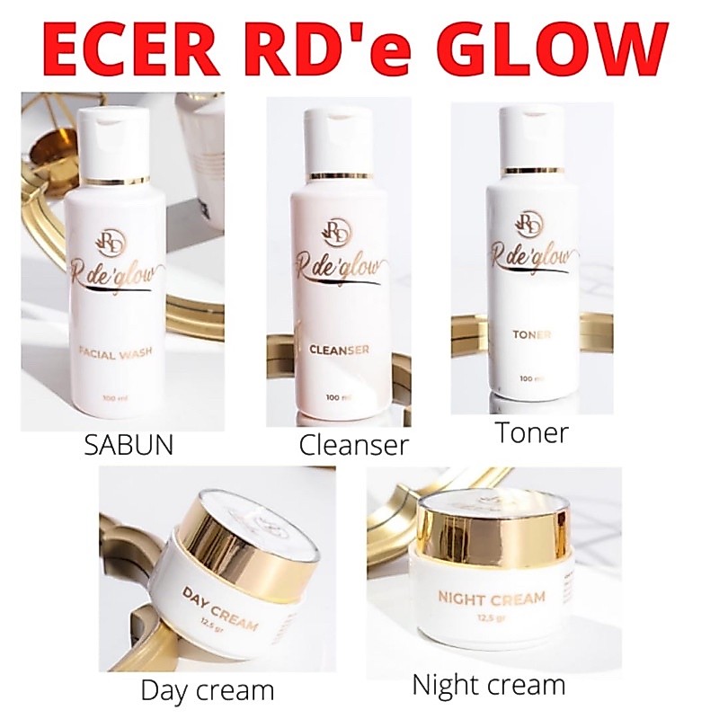 ECER RD’e GLOW RINNADIAZELLA /RD KEMASAN BARU