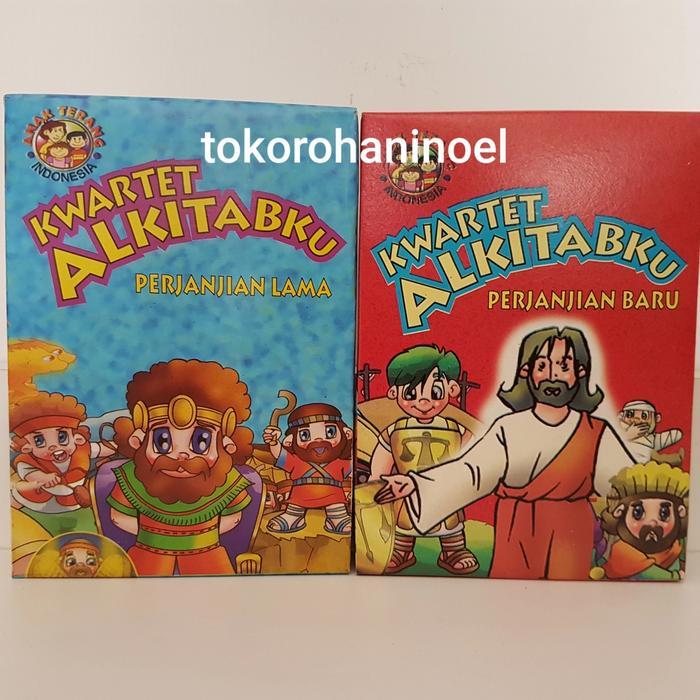 MUMPUNG PROMO Kartu Kwartet Alkitab sekolah minggu TERLARIS