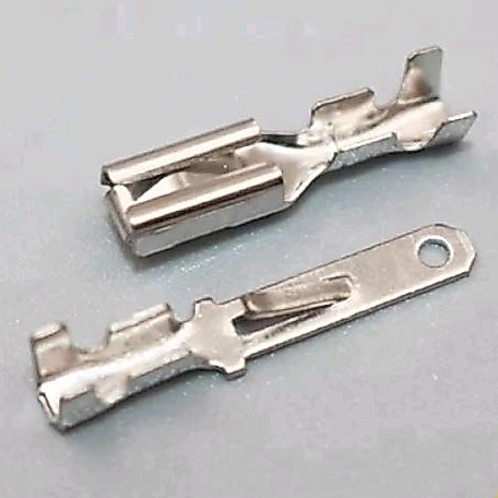 Skun Soket Kecil Otomotif 2,8mm (1set male+female)