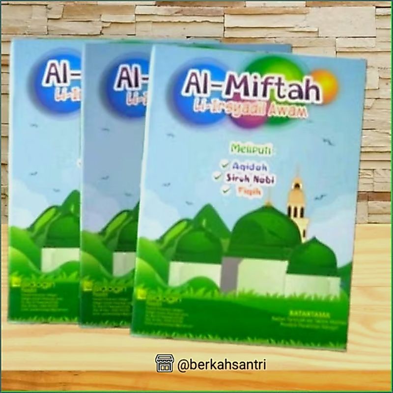 Kitab Irsyadil Awam Almiftah Al-Miftah Sidogiri Buku Lagu Qasidah Akidah Fiqih Sirah Nabawiyah
