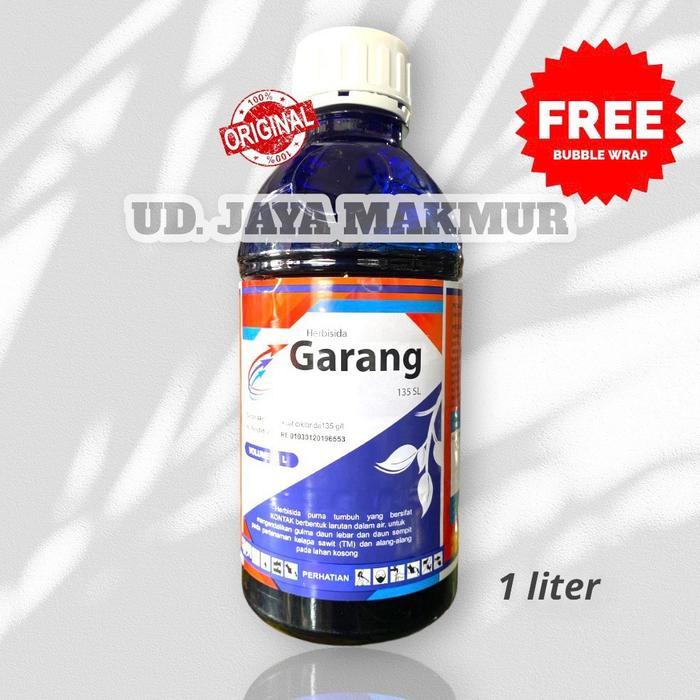 GARANG 1 LITER OBAT RUMPUT LANGSUNG MATI/HERBISIDA GARANG/OBAT PEMBASMI RUMPUT LANGSUNG MATI - Garan