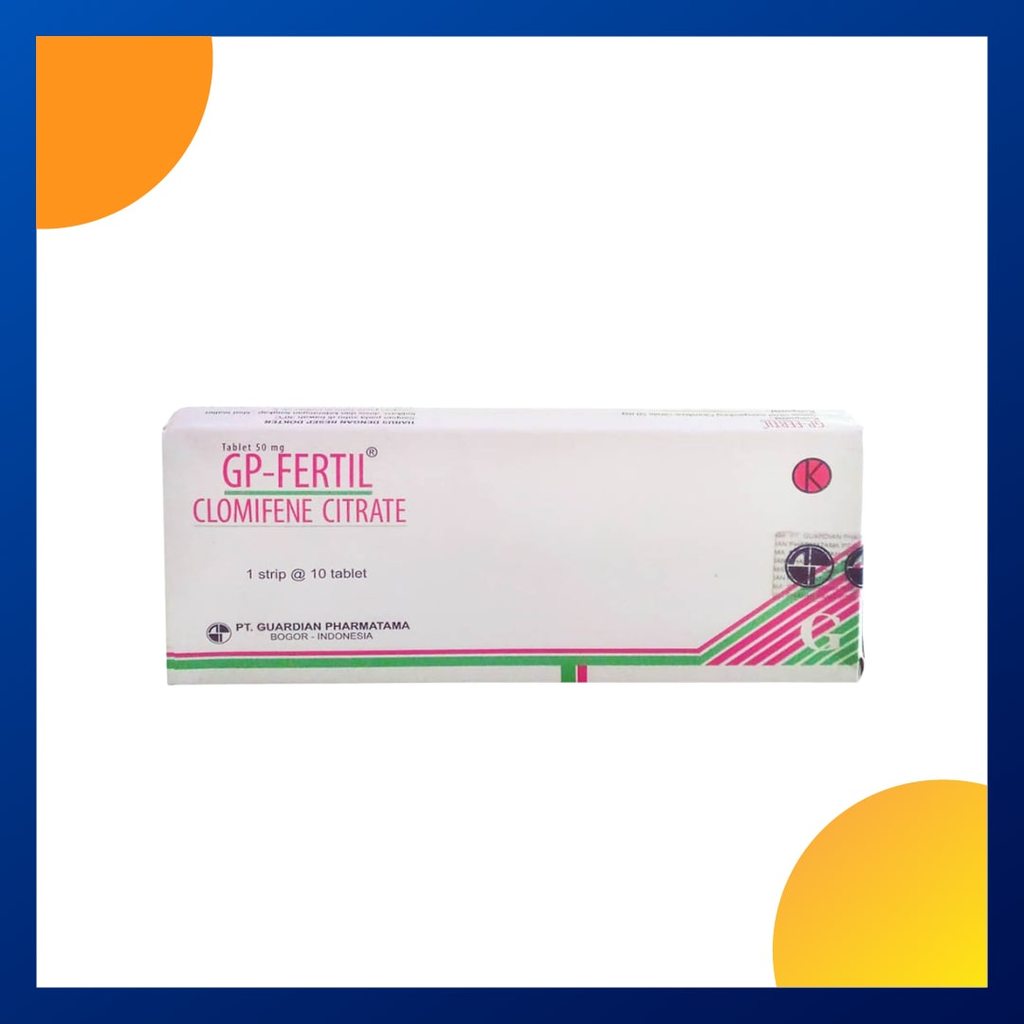 GP-FERTIL 50 MG 1 STRIP @ 10 TABLET