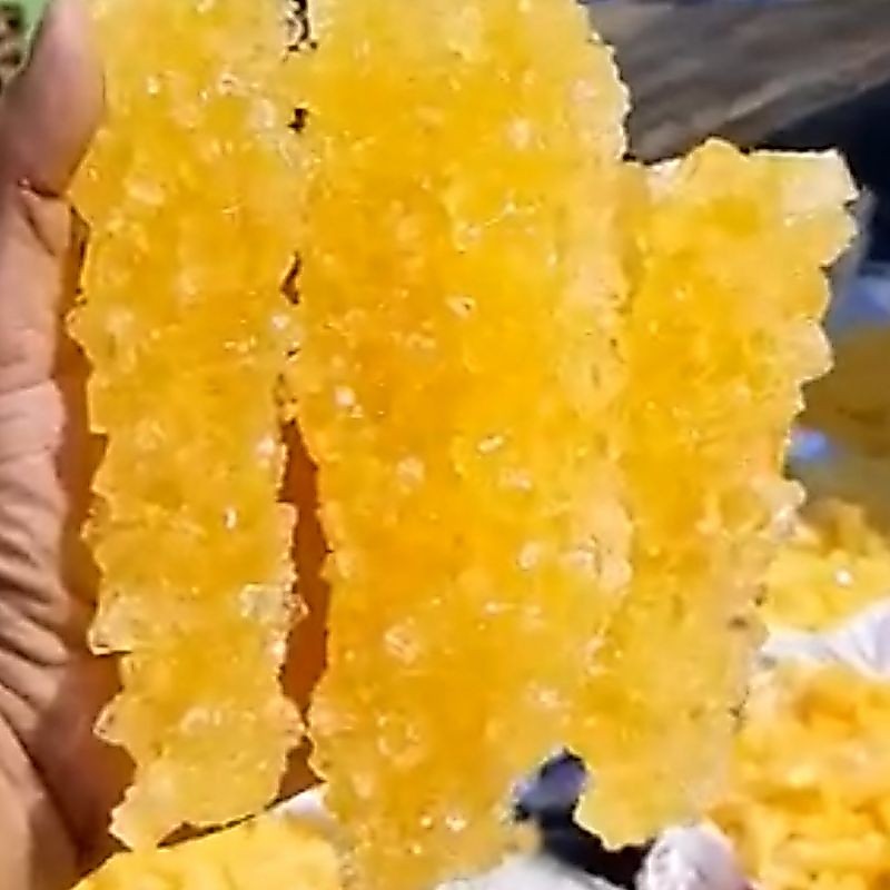 Gula Batu Kuning Organik 1 Kg / Gula Batu Kristal Premium