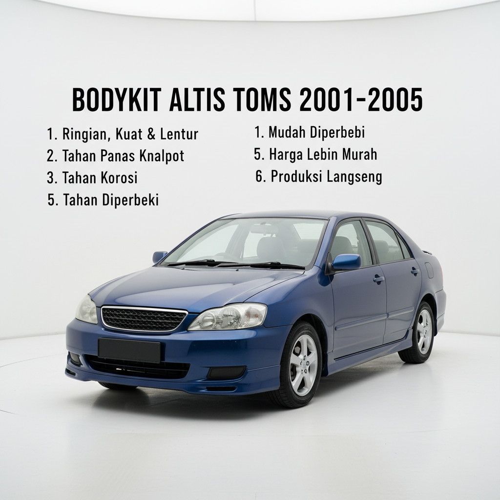 bodykit Altis 2001-2005 bodikit Altis bodykit Toyota altis grade a