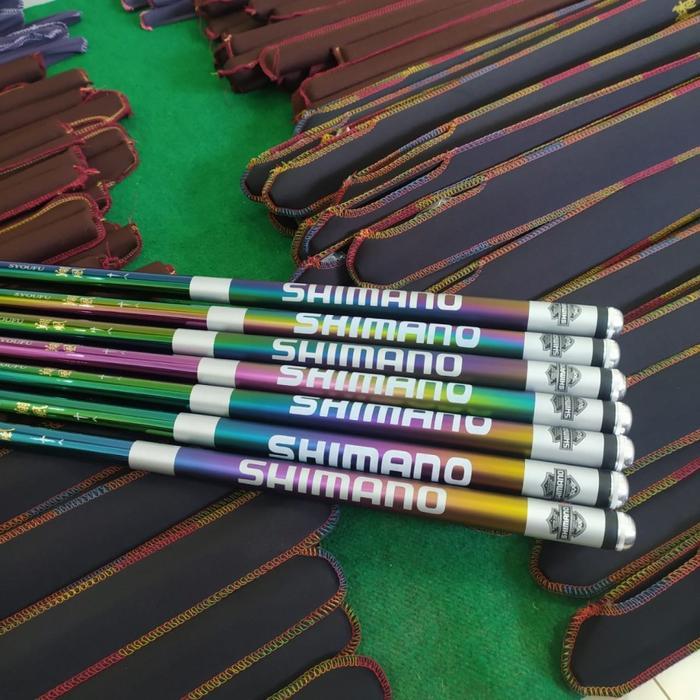 Joran Tegek Simona Gradasi Syofu Pelang Import Ringan Kuat Kaku Bahan full karbon - 360