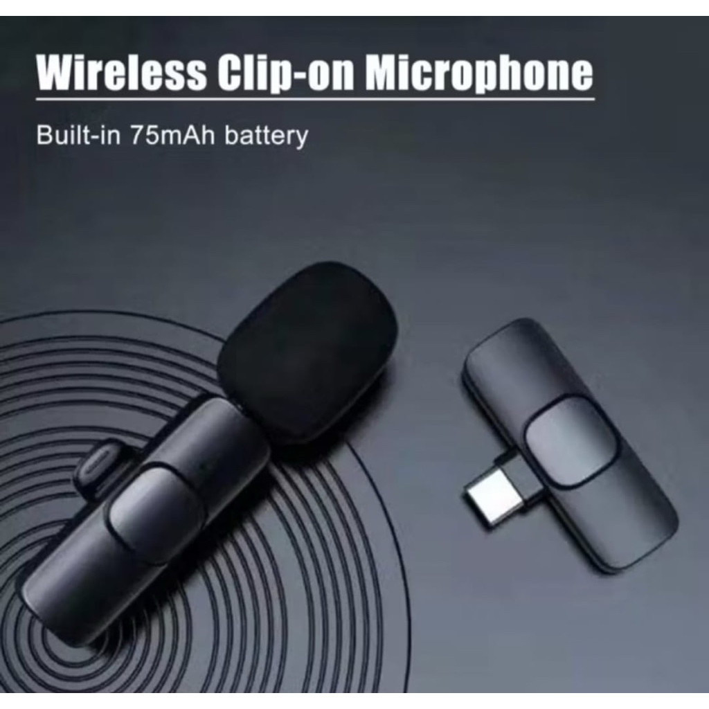 K8 Microphone Mic Clip On Youtuber Wireless Usb/Mic Youtuber bluetooth