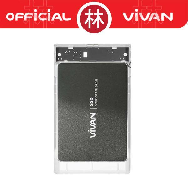 Vivan VSHD1 Casing Hardisk External Case Transparent 2.5" SATA USB 3.0 - VSHD1