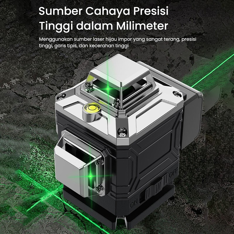 Line Laser Digital Waterpass Laser 8/12/16 Tingkat Laser Digital Waterpass Digital Laser EBS Water P