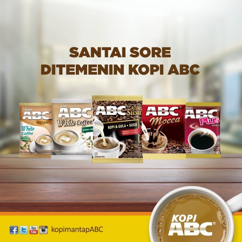 Kopi Abc Sacher jual ecer Susu mocca plus gula praktis 30gr Best Seller Jadi Nyatu Pas White coffe S