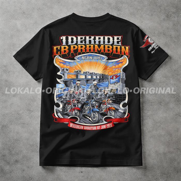 kaos acara 1 dekade CB Prambon nganjuk original