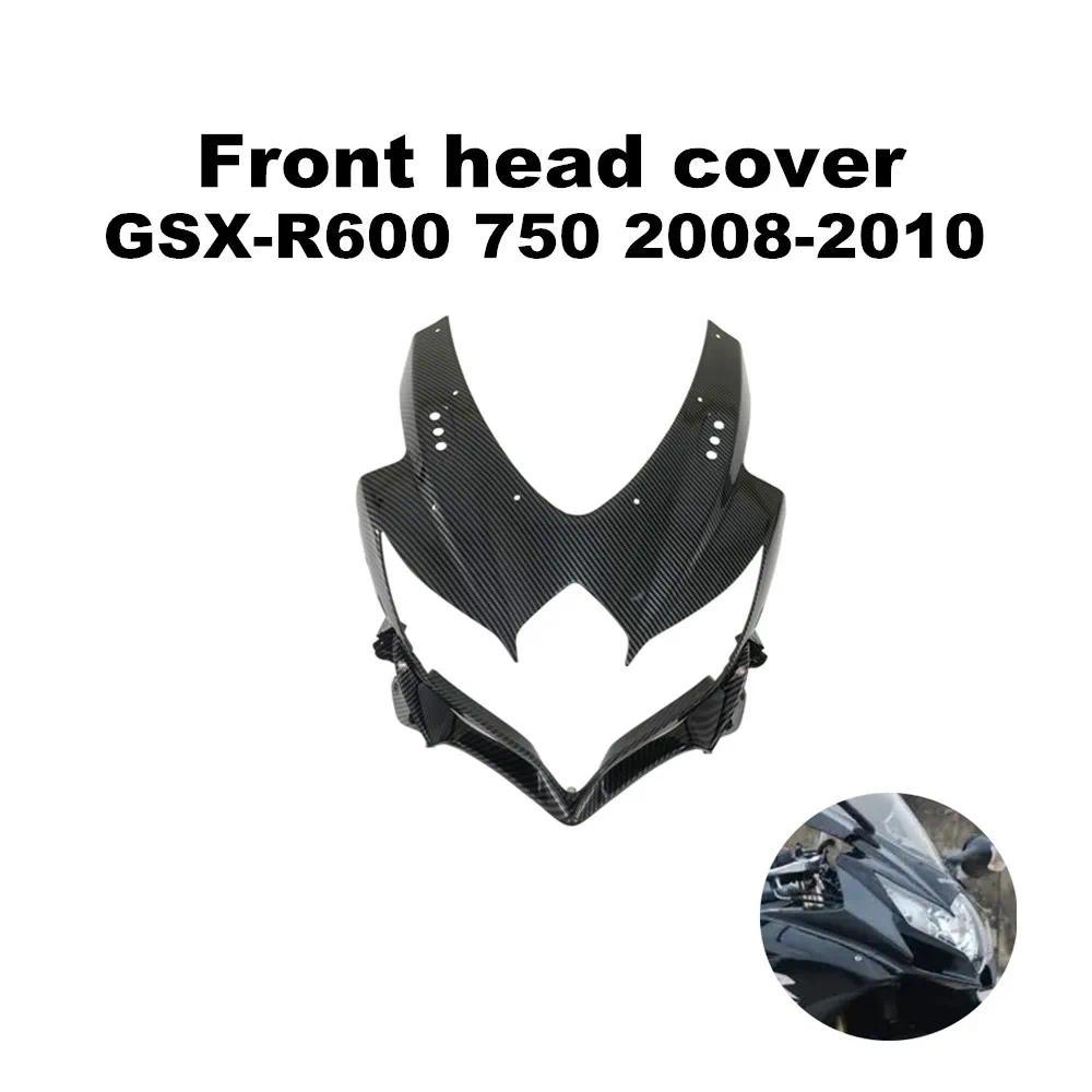 Motorcycle Upper Front Fairing Cowl Headlight Cover Fit For Suzuki GSXR600 GSXR750 K8 GSXR 2008 2010