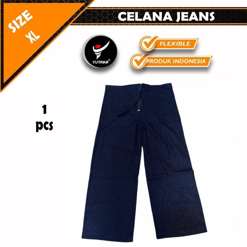 APRON CELANA BAHAN JEANS - CELANA SAFETY