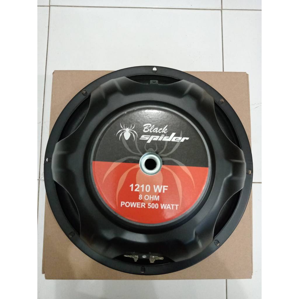 Speaker Komponen Black Spider 1210WF Woofer Black Spider 12 Inch 1210 WF
