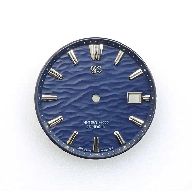 Dial NH35 335mm Rakitan GS Tanpa Aksesoris Luminous dengan Dial dan Casing Jam GS Ukuran untuk modif