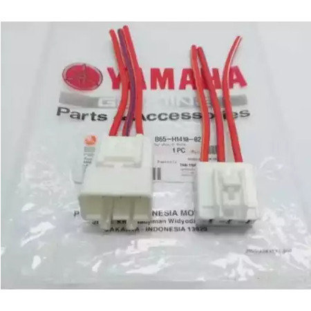 SOKET ECU ECM AGC SOKET SPULL AEROX 155 ,N-MAX ,LEXY,FREEGO KABEL AVS 5MM (1SET) ORIGINAL B65-H1410-