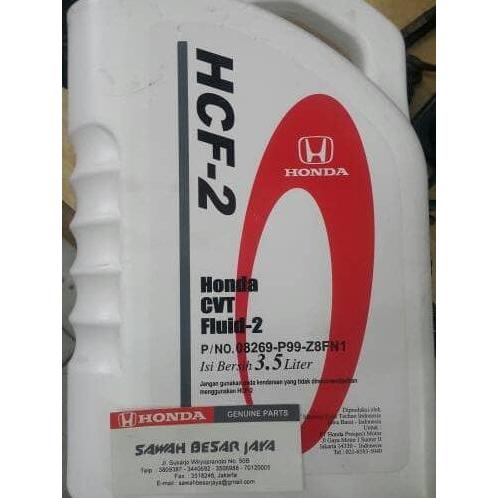 oli transmisi HCF - 2 / honda CVT fluid