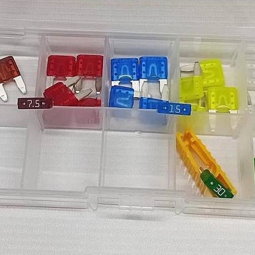 paket fuse tancap sekring motor mobil Blade mini kecil 20 PCS MIX ORIGINAL ASLI AVANZA XENIA