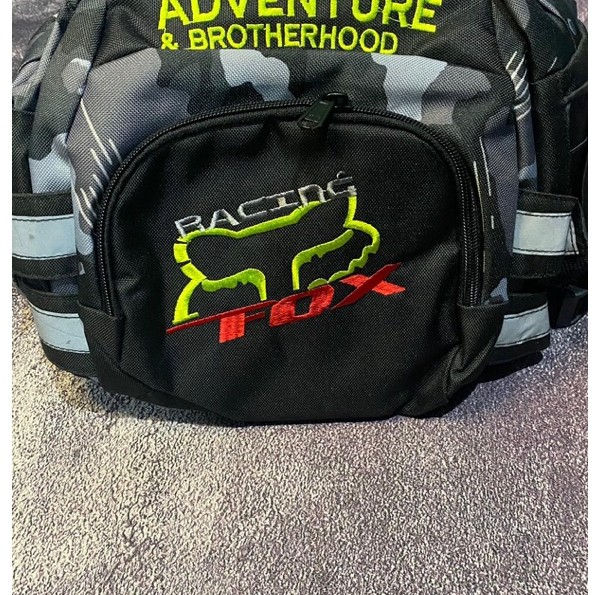 Tas pinggang pria ransel fox racing motocross trail trabas adventure