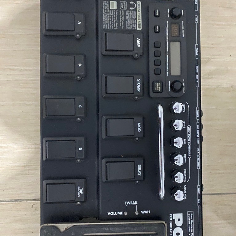 Efek gitar POD Line6 XT live