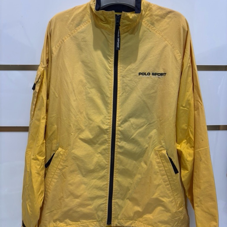 Jaket windbreaker zipper Polo sport Ralph Lauren vintage