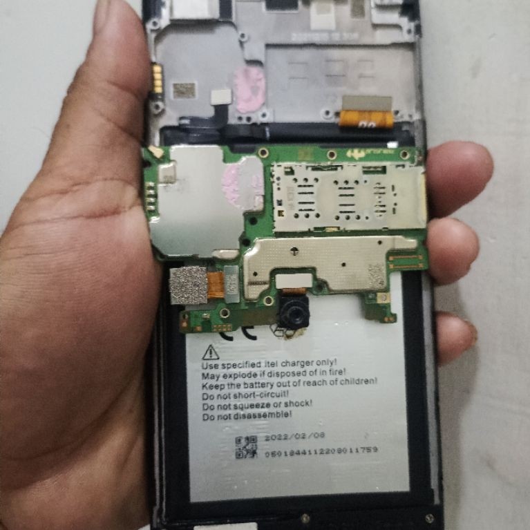 itel vision 3 minus lcd