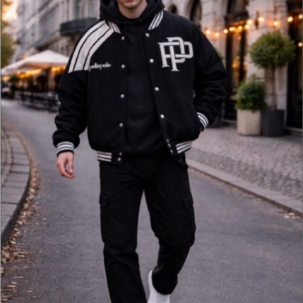 VTG 90s OG Pelle Pelle Varsity Jacket
