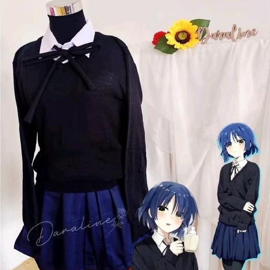 KOSTUM COSPLAY RYO YAMADA BOCCHI THE ROCK