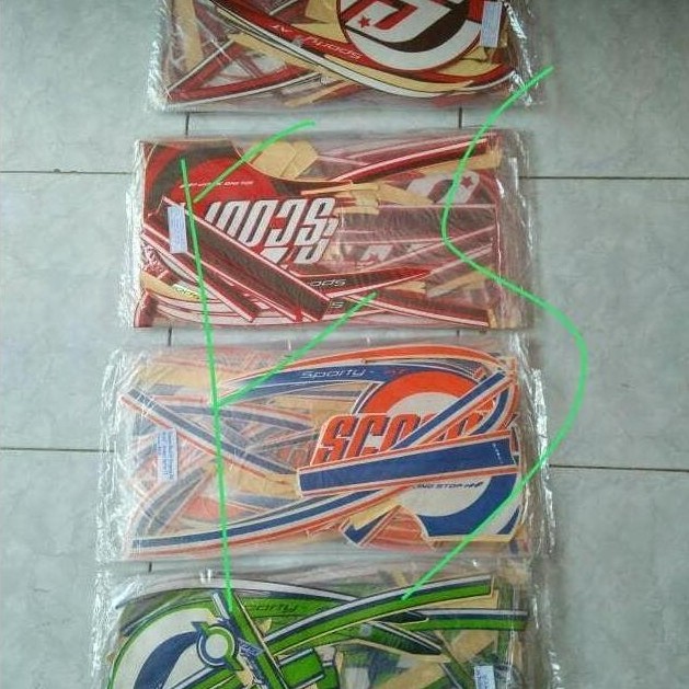 striping scoopy 2015