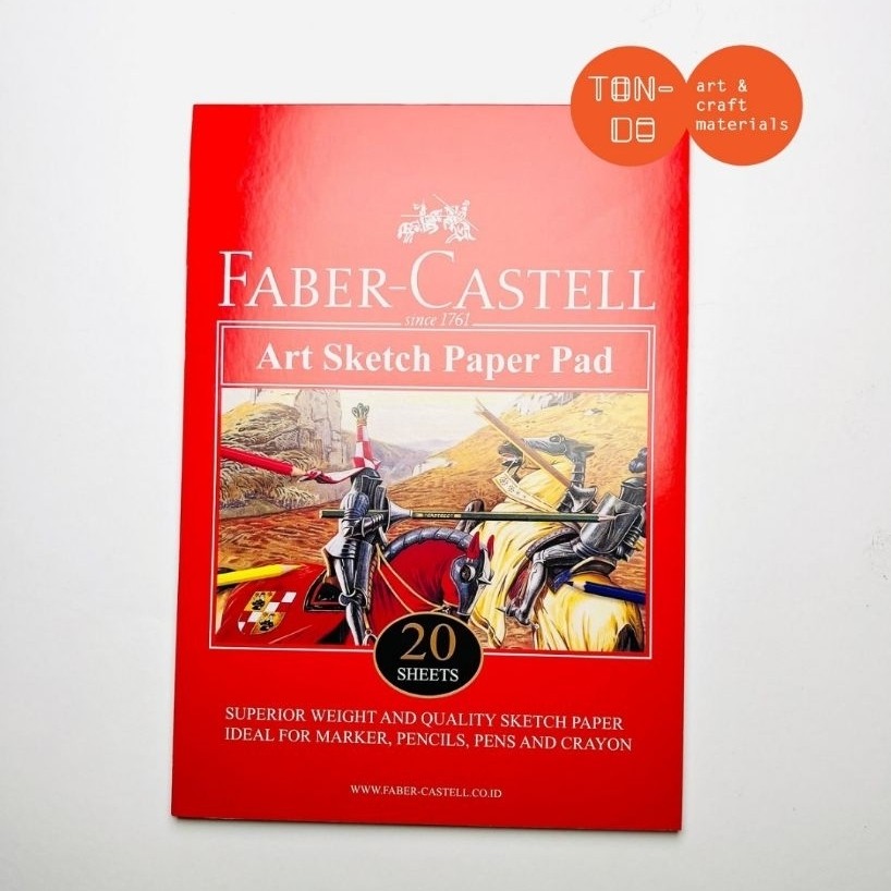 FABER CASTELL DRAWING BOOK A5 20 SHEETS