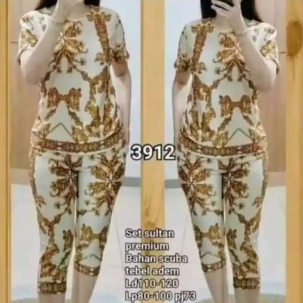 , setelan wanita motif sultan terbaru masa kini setelan wanita yang paling banyak di minati TERLARIS