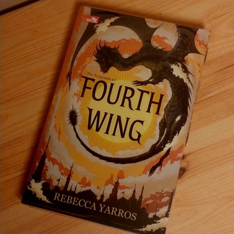 Novel Fourth Wing Rebecca Yarros Preloved