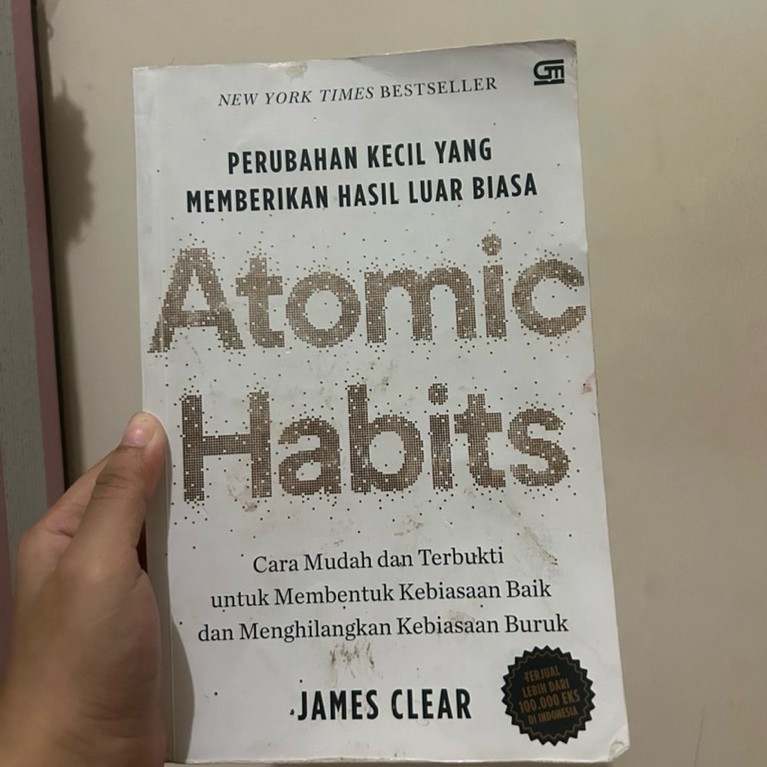 novel atomic habits preloved