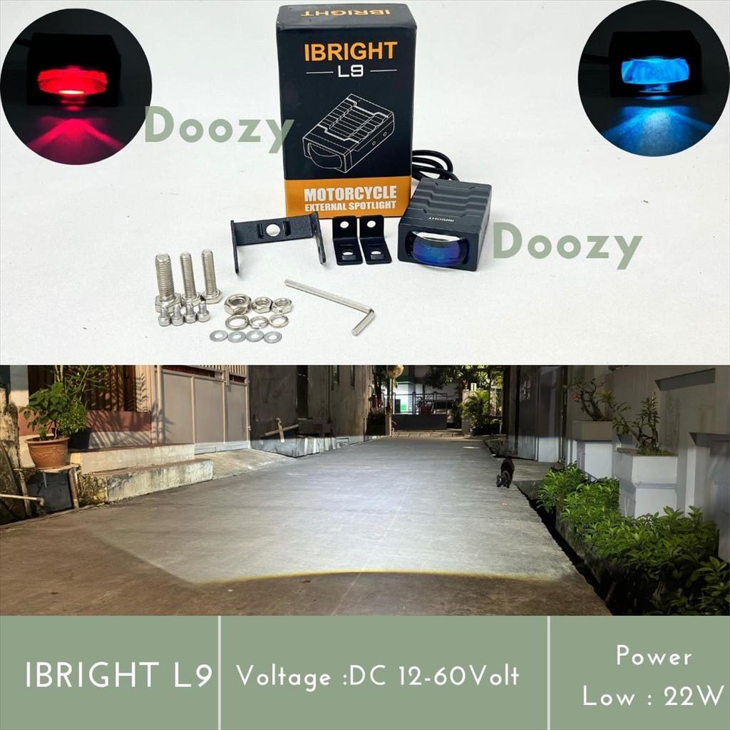 IBRIGHT L9 & L7.5 - Lampu Tembak Biled Gepeng