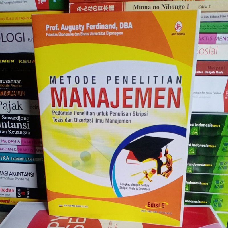 metode penelitian MANAJEMEN  Augusty Ferdinand