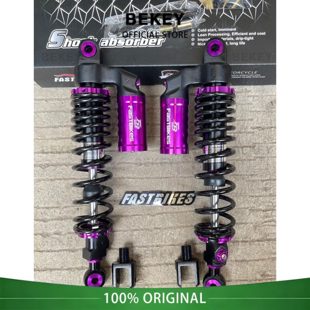 Shockbreaker Tabung Atas Shock Belakang Fast Bikes Dual Shock Matic Bebek Universal Uk 280 320 340mm