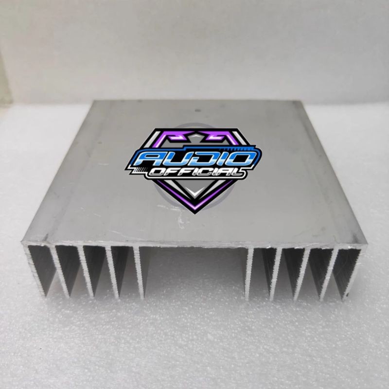 Heatsink Pendingin 10sirip 10cm Transistor Sanken Toshiba