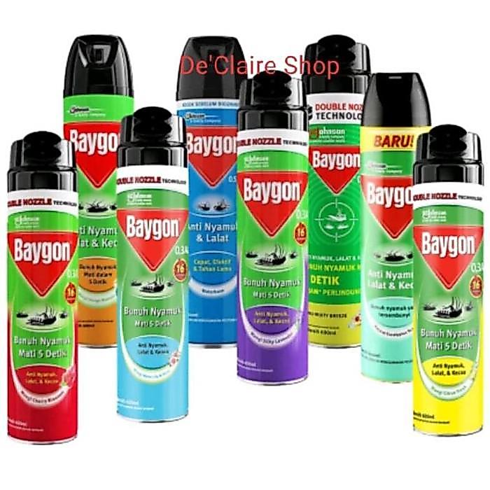 ` Baygon Anti Nyamuk 600ml All Varian