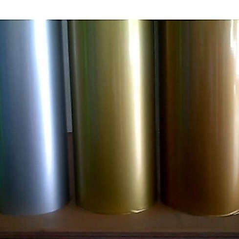 Sticker Oracal 651 Gloss (Silver, Gold & Copper) - Silver, 50cm