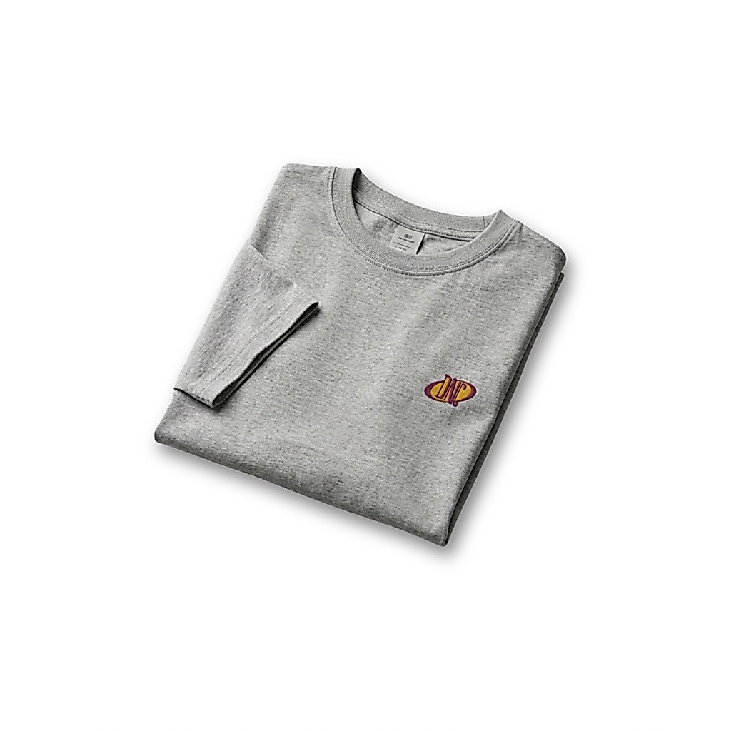 Basic Longsleeve Grey | Baju lengan panjang abu - DNC Official