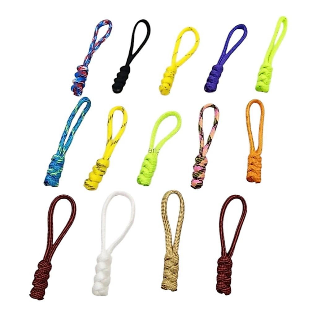 Puller Tactical Zipper Pulls Puller Tarikan Resleting Paracord