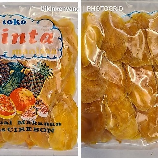 Manisan mangga lebar sedang Sinta