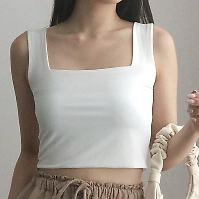 preloved square crop tank