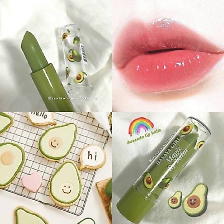 LIPBALM HASAYA GIRL AVOCADO / LIP MATTE HASAYA GIRL AVOCADO
