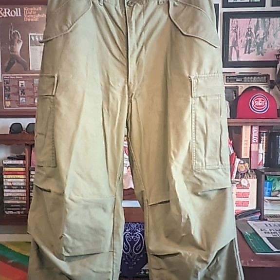 Rare  OG-107 M65 US Army Trousers Olive Green Windfield Mfg.