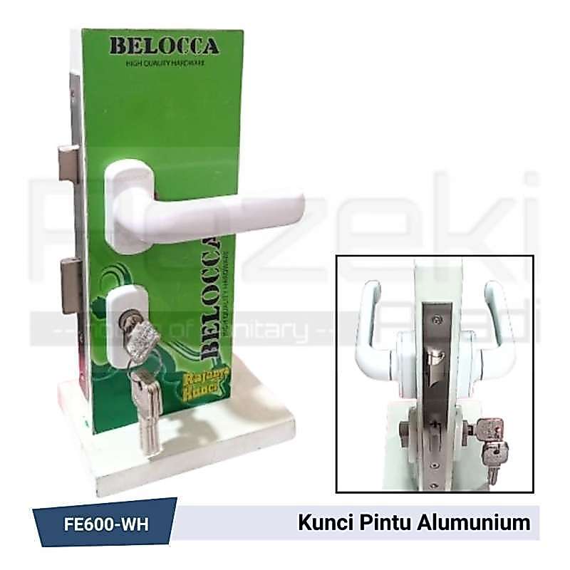 Adaa Kunci Pintu Aluminium Belocca - Handle Rossete Kunci PintuBesiTeralis