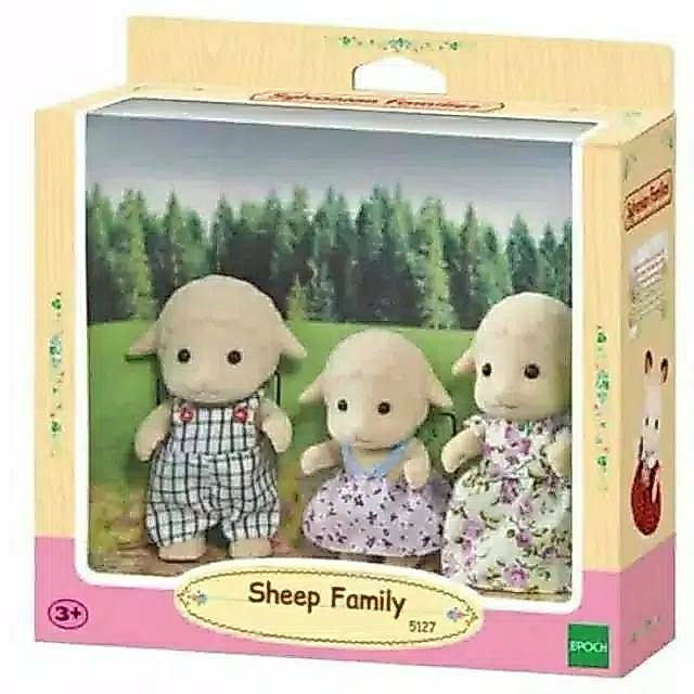 Sylvanian Families Rare - Sheep Family set of 3
