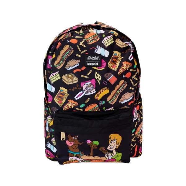Loungefly Scooby-Doo Snacks AOP Nylon Full-Size Backpack