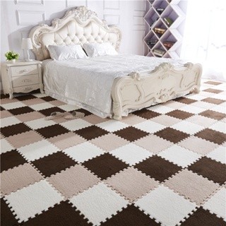 PROMO HOUSE&HOME Karpet Puzzle Bulu Pengaman Bayi Pelindung Kepala Balita Anak Ukuran 30x30 cm Alas 