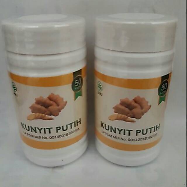 Kapsul kunyit putih obat kanker