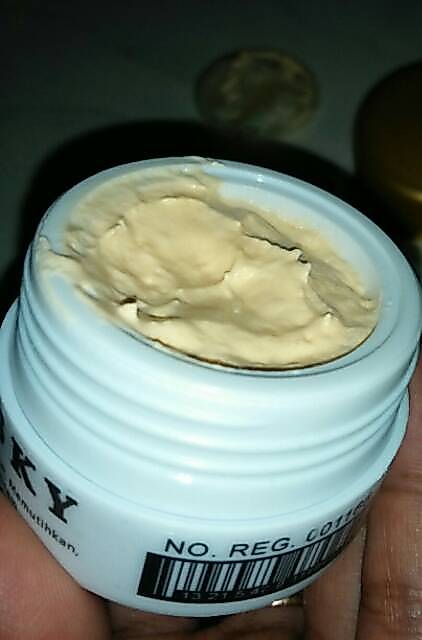 LINSKY PUTIH GOLD ORIGINAL (Glowing) TIMBUL TULISAN LINSKY